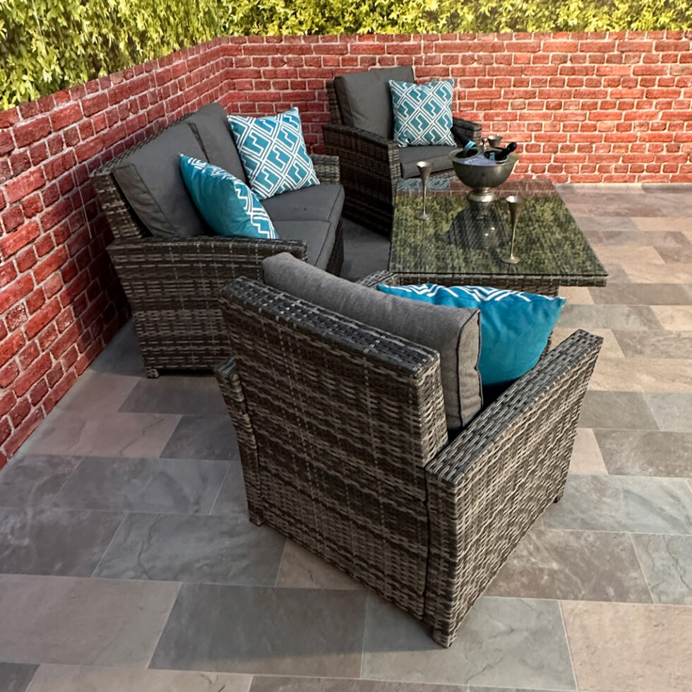 Malmo 2 Seater Sofa Set Outside Edge