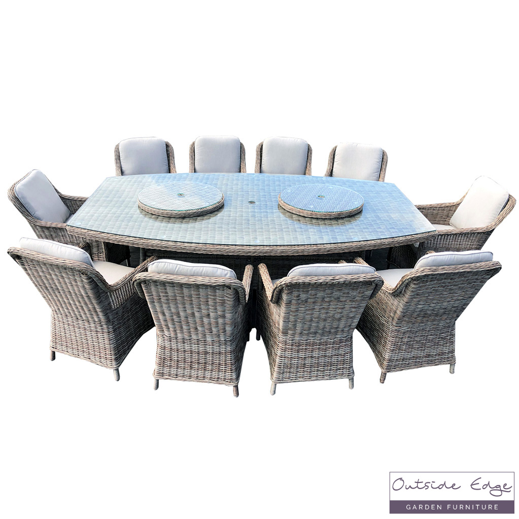 10 Seater Dining Set Outside Edge